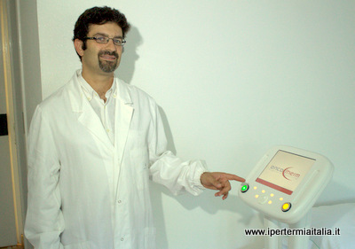 Dr Pastore and the hyperthermia device